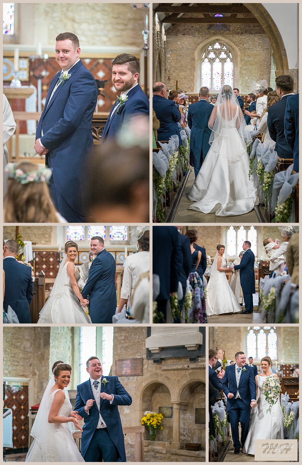 Wentbridge House Wedding Photographer - The Church Ceremony
