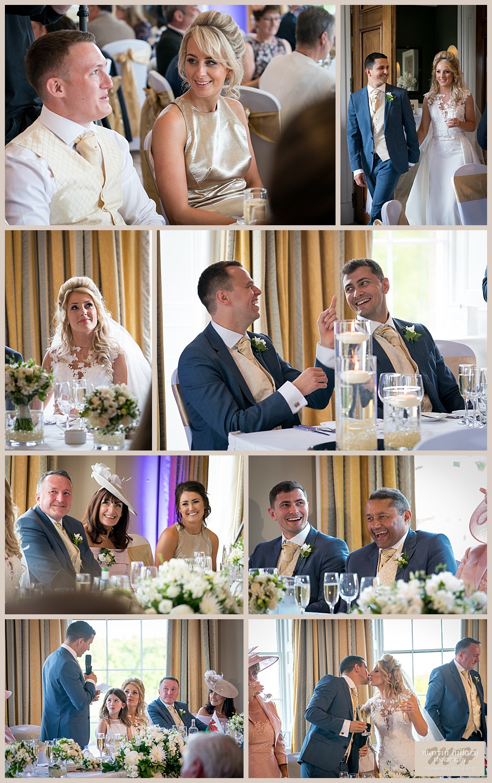 Rudding Park Harrogate Wedding Photography  - speeches