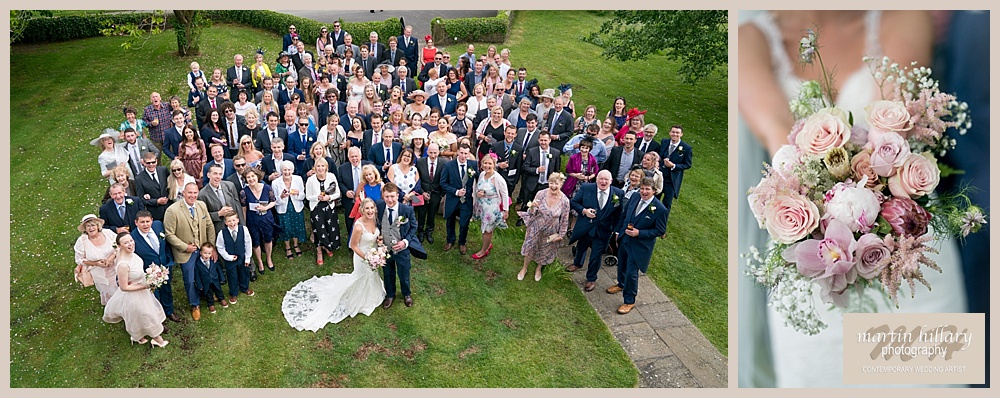Big Group - Yorkshire Dales Wedding Photography - Newton Grange Gargrave